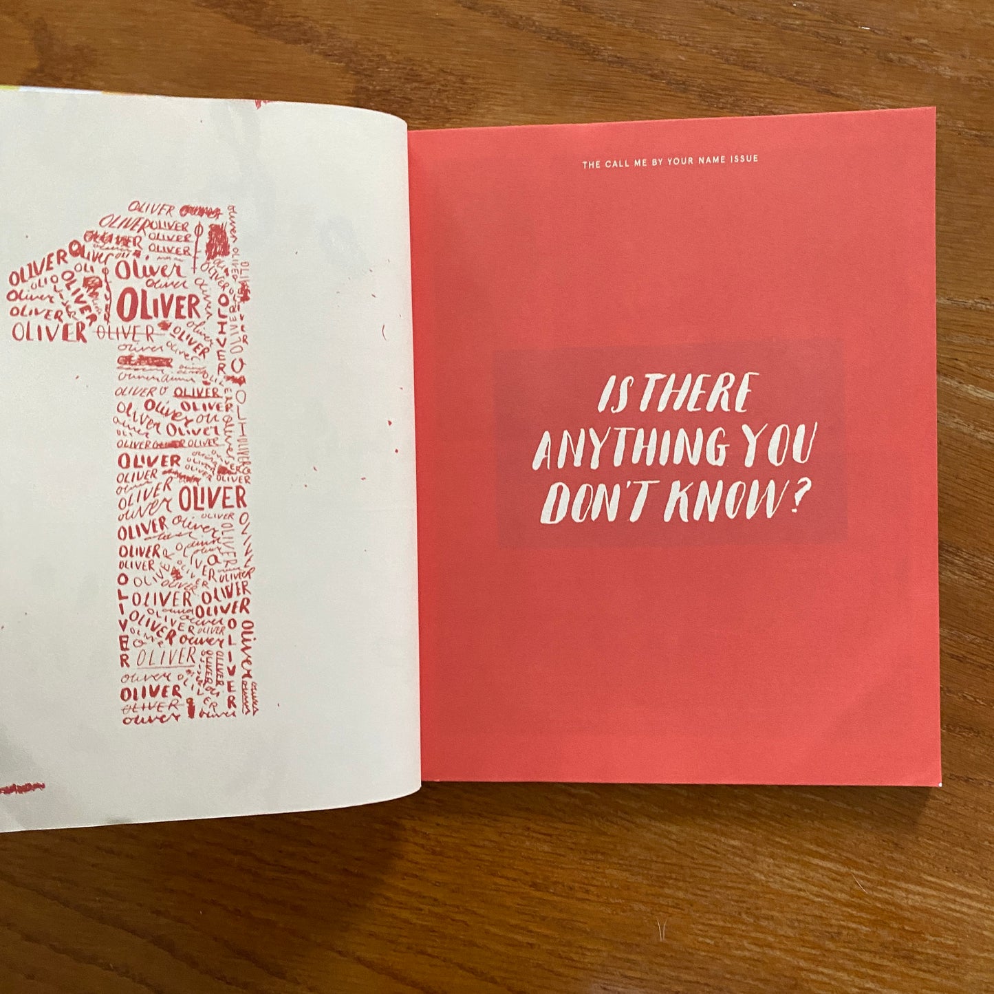 Issue 71 - Call Me by Your Name
