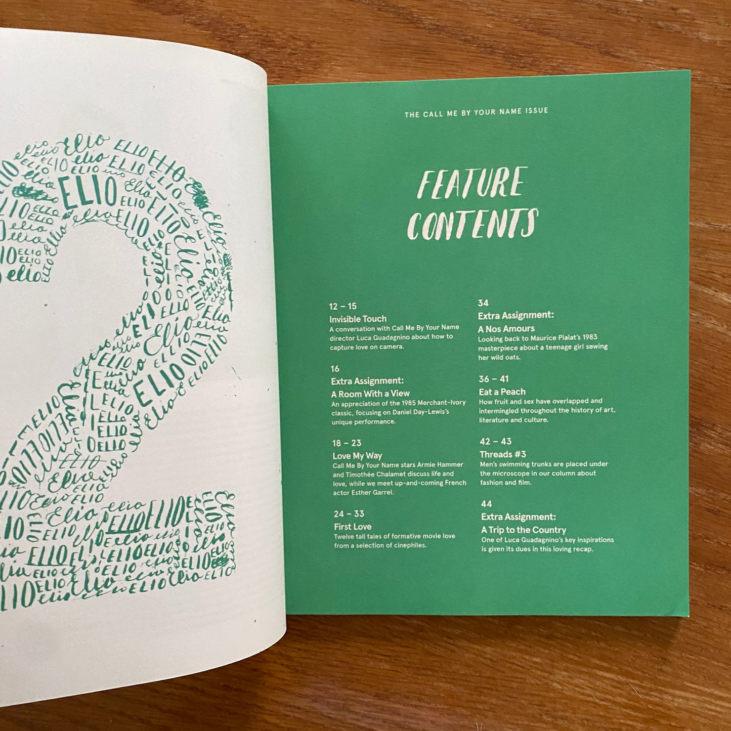 Issue 71 - Call Me by Your Name