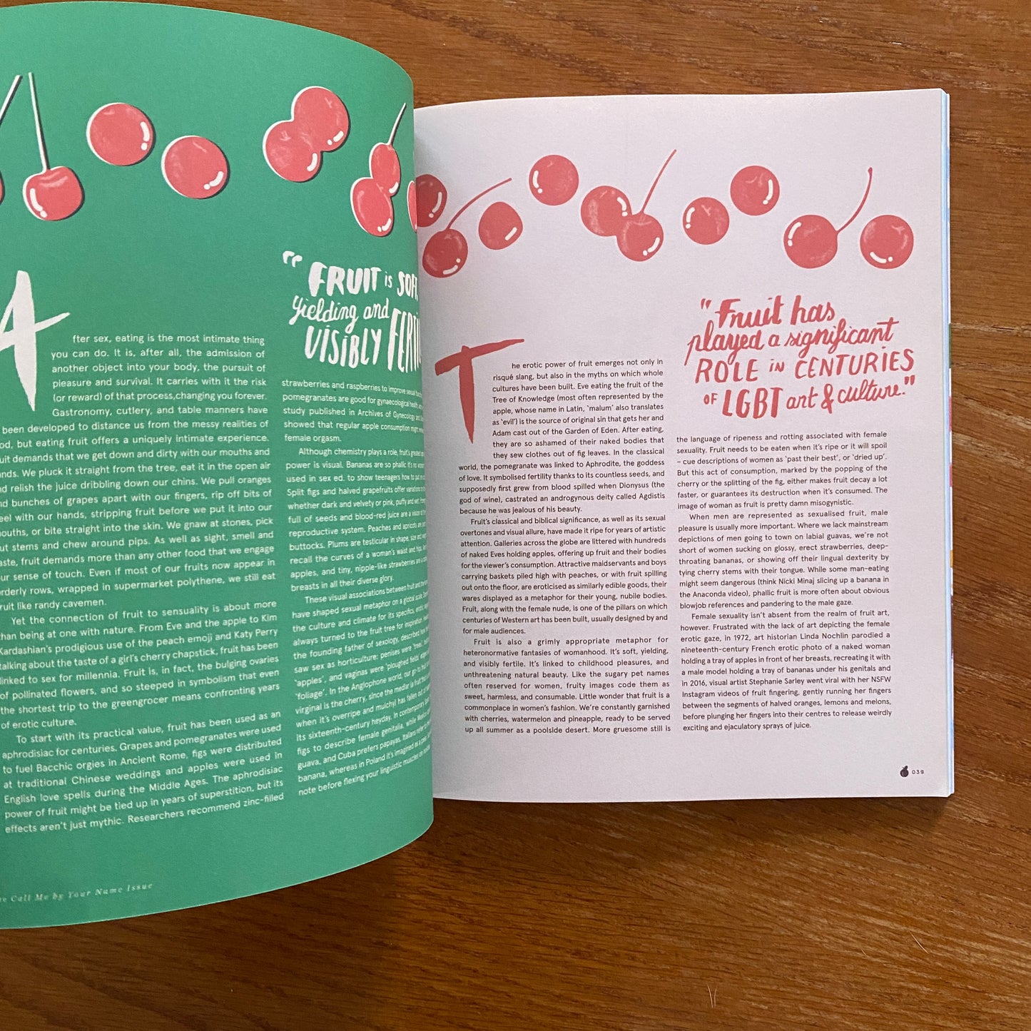 Issue 71 - Call Me by Your Name