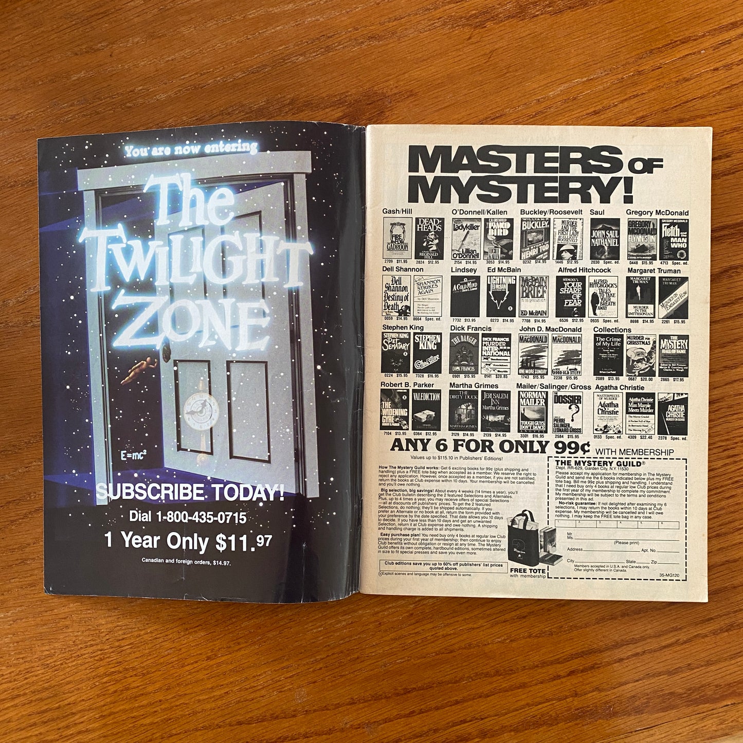 The Twilight Zone Magazine - April 1985