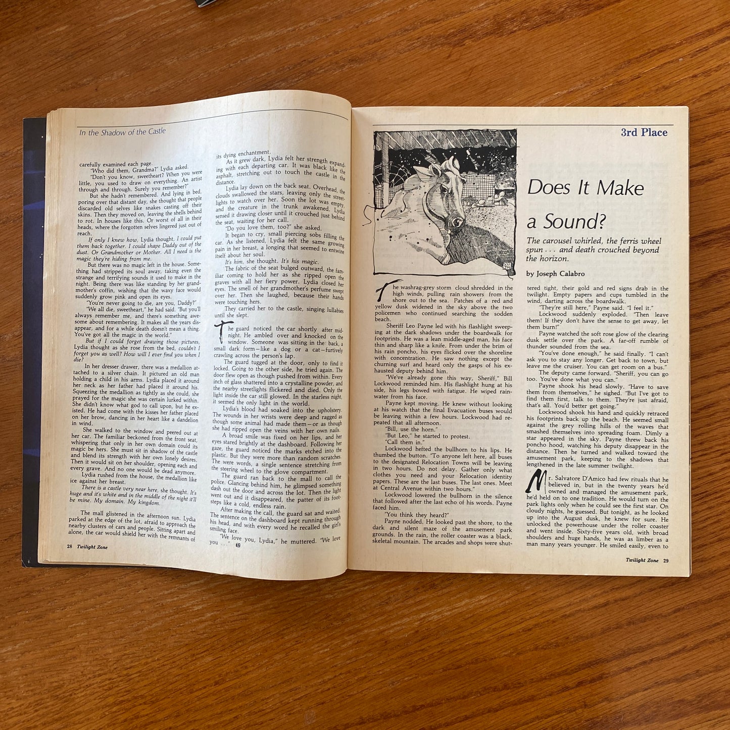 The Twilight Zone Magazine - April 1985