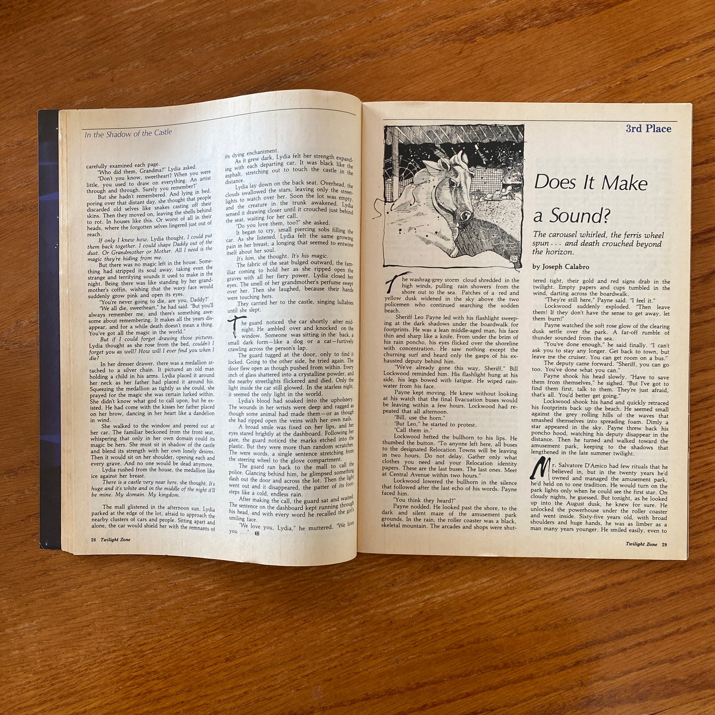 The Twilight Zone Magazine - April 1985