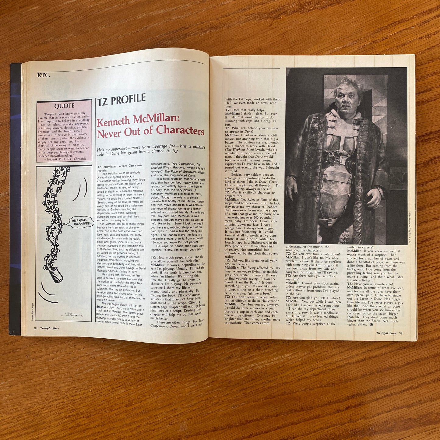 The Twilight Zone Magazine - April 1985