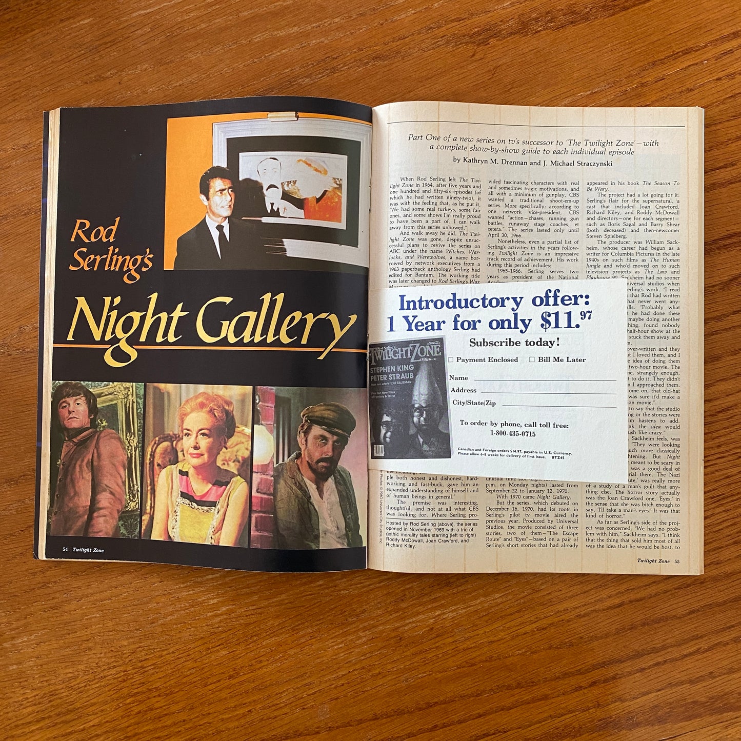 The Twilight Zone Magazine - April 1985