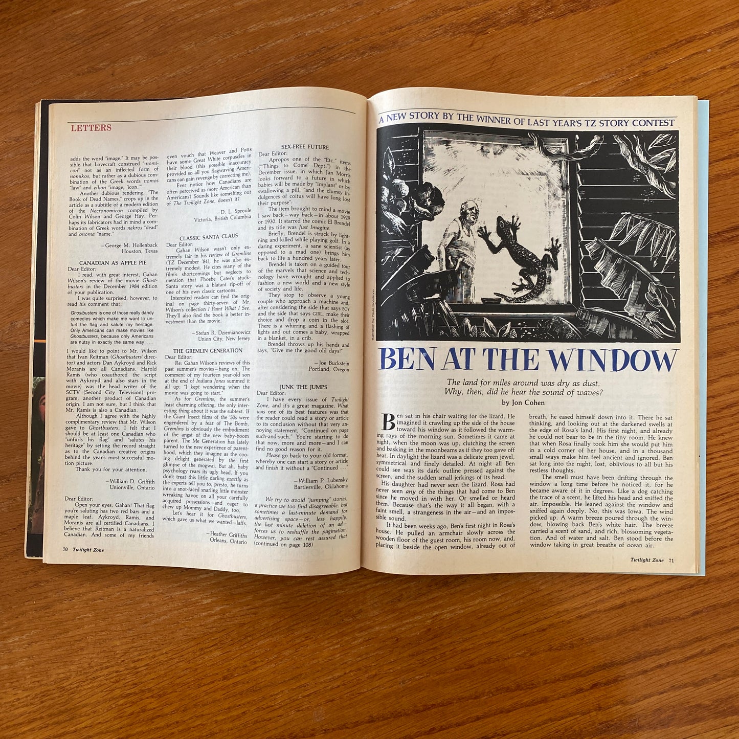 The Twilight Zone Magazine - April 1985