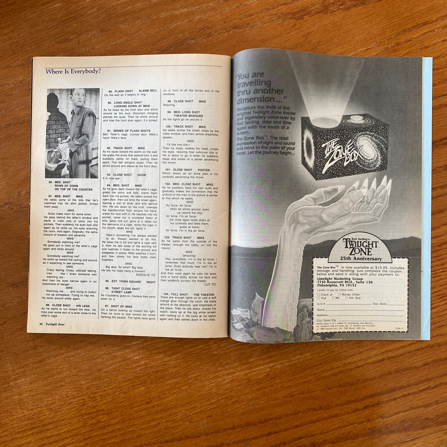 The Twilight Zone Magazine - April 1985