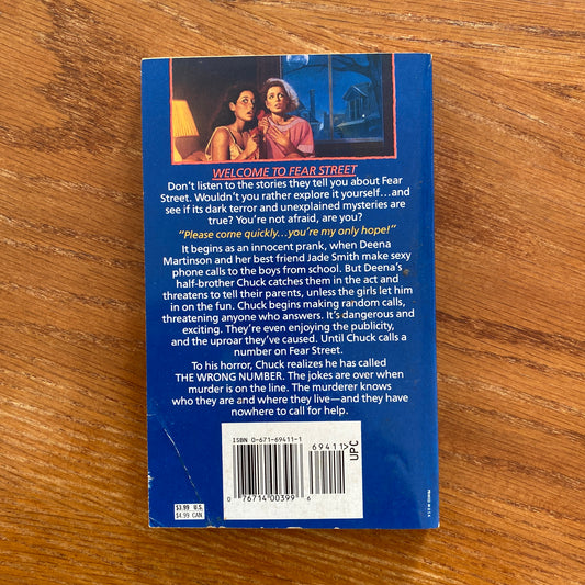 R.L Stine - Fear Street: The Wrong Number