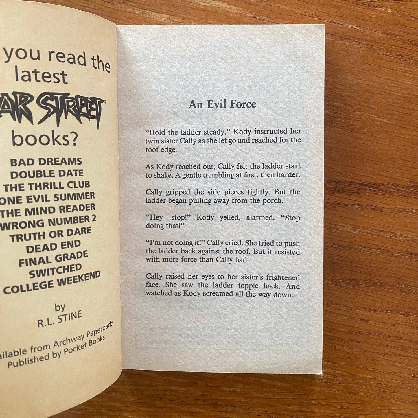 R.L Stine - 99 Fear Street: The First Horror