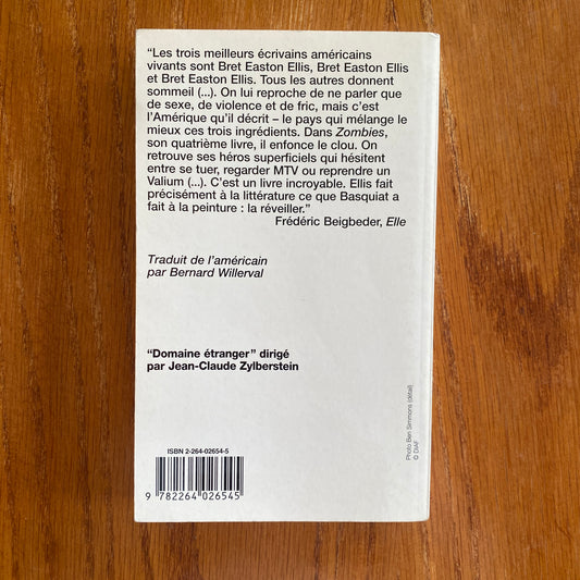 Bret Easton Ellis - Zombies (French)