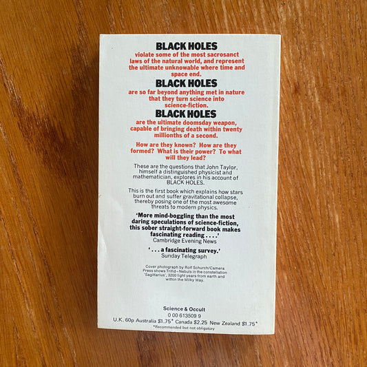 Black Holes - John Taylor