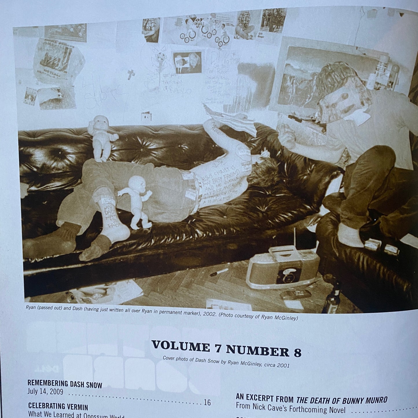 VICE V7N8 - Dash Snow