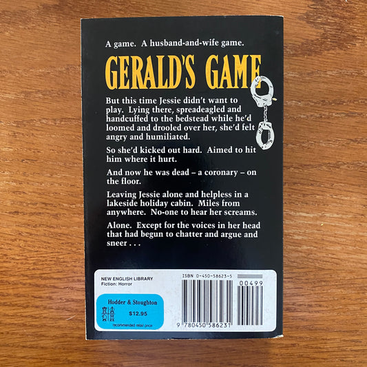 Gerald's Game - Stephen King