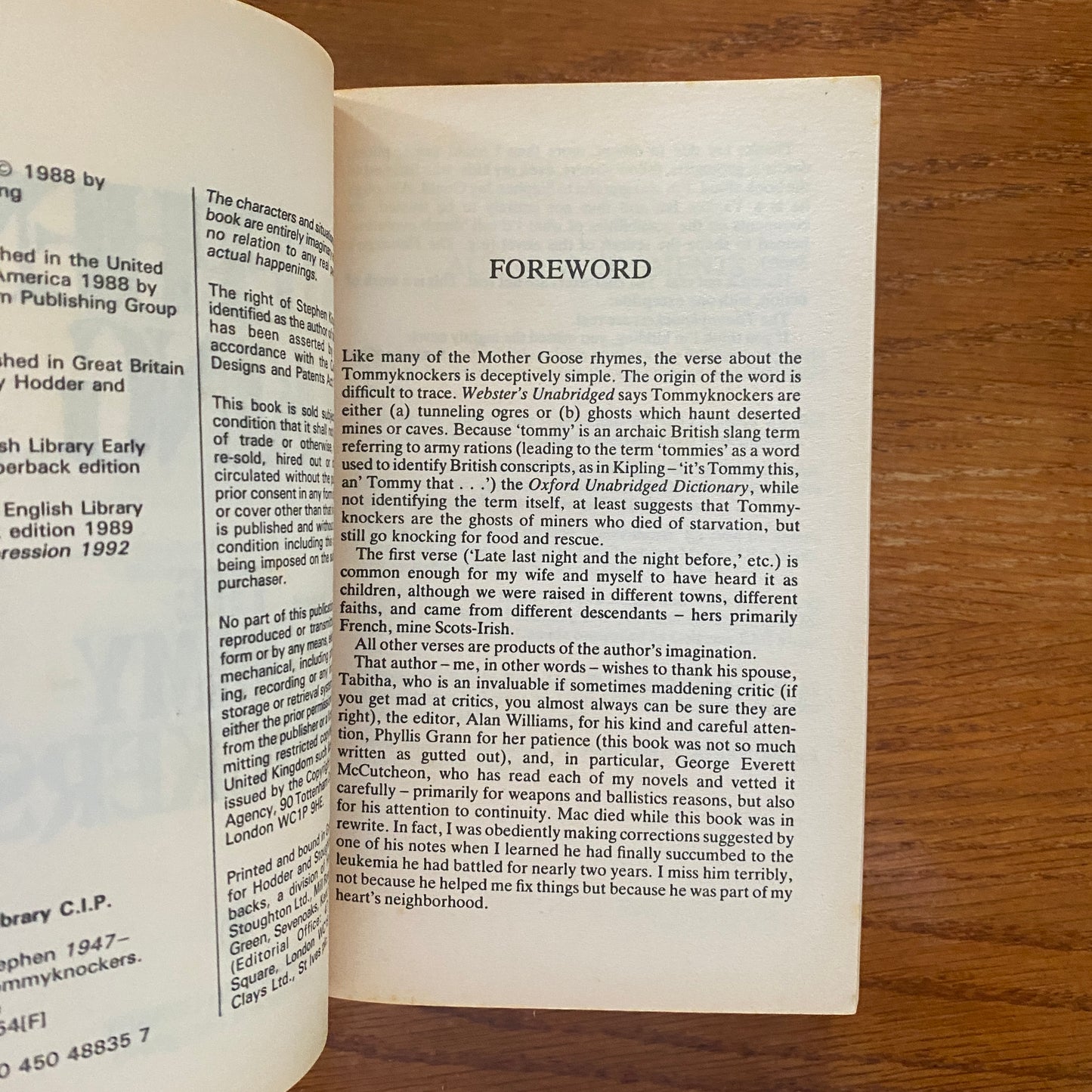 The Tommyknockers - Stephen King