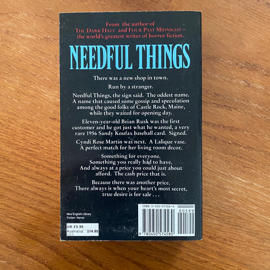 Needful Things - Stephen King