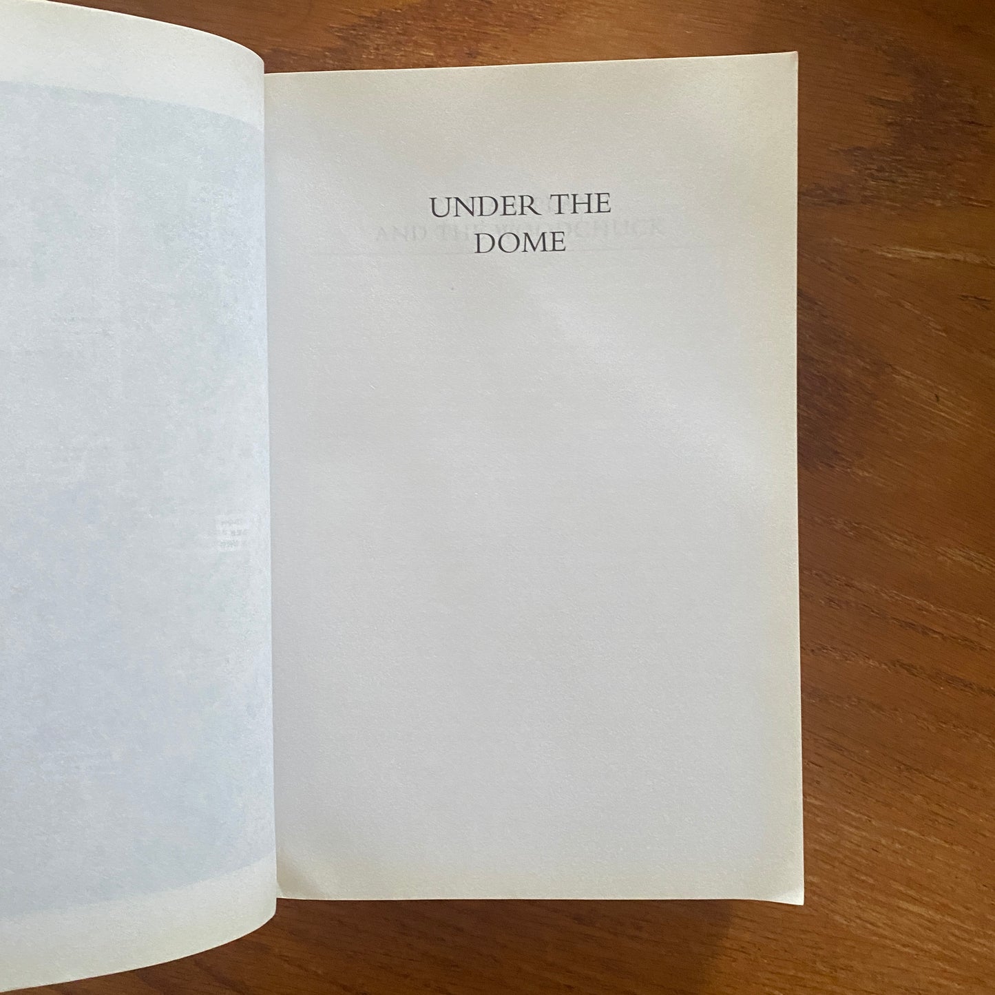 Under The Dome - Stephen King