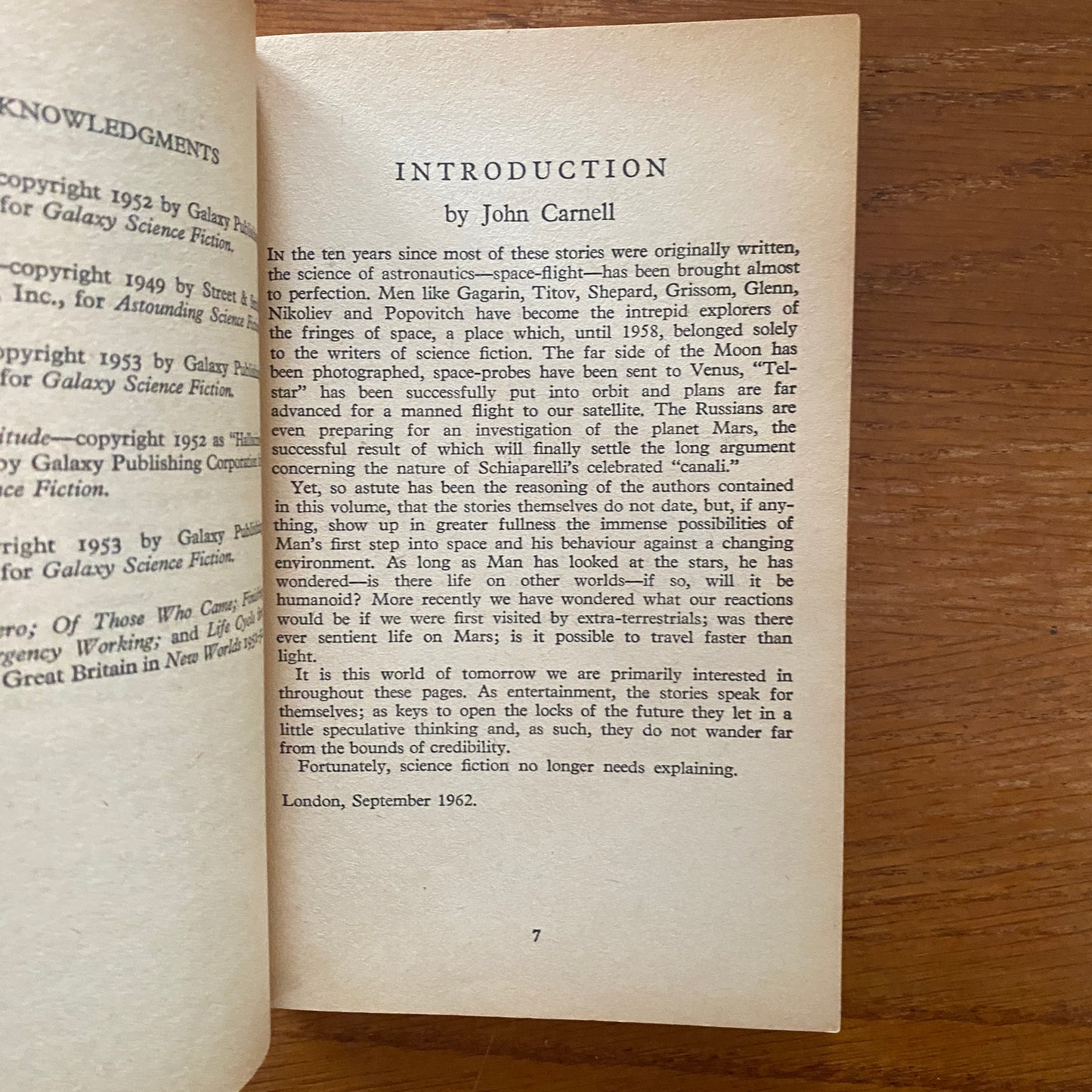 Gateway To Tomorrow - John Carnell