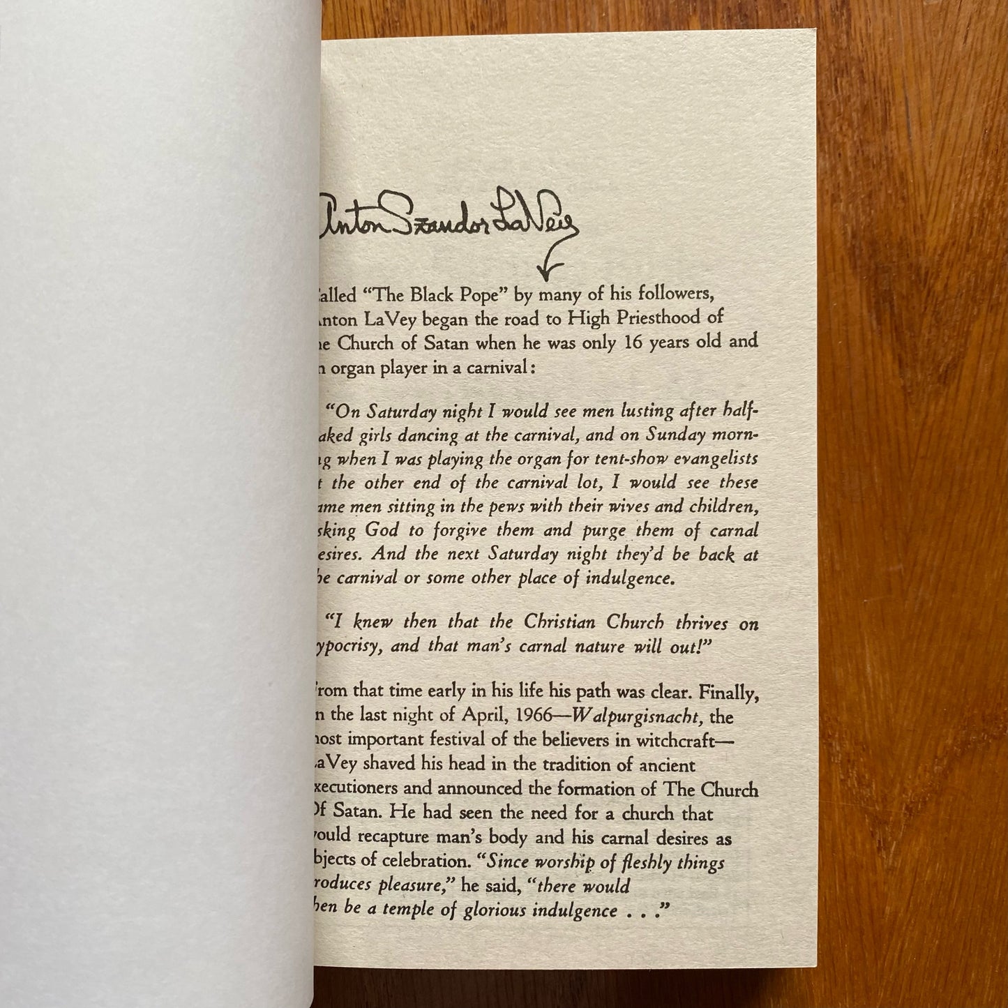 The Satanic Bible - A.S Lavey