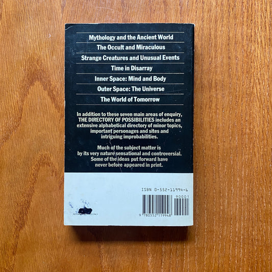 The Directory Of Possibilities - Colin Wilson & John Grant