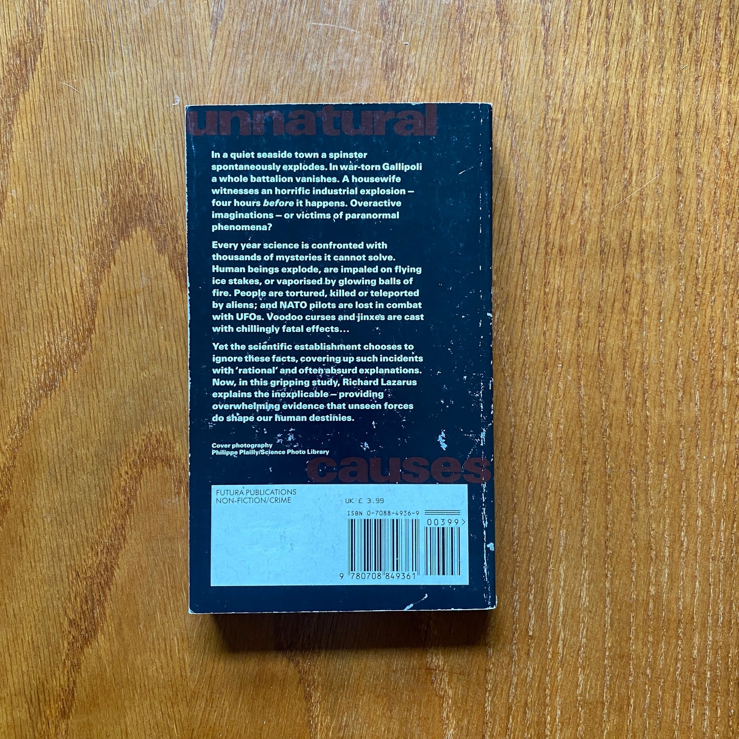 Unnatural Causes - Richard Lazarus