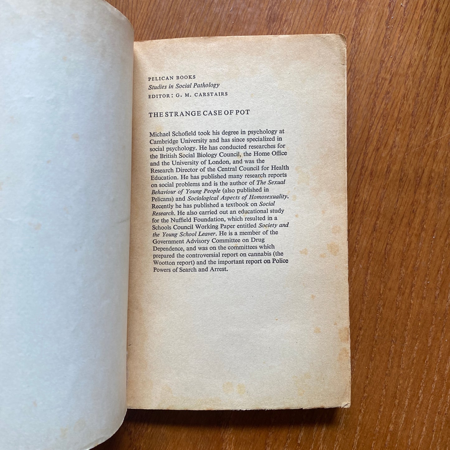 The Strange Case Of Pot - Michael Shcofeild