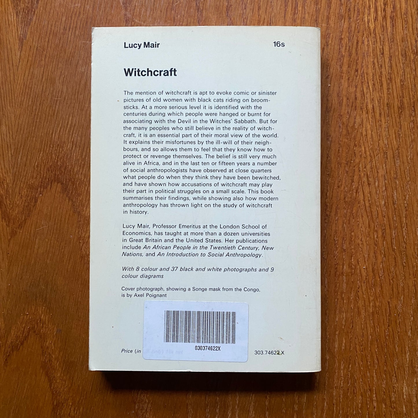 Witchcraft - Lucy Mair