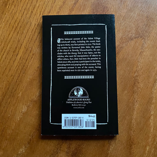 Modest Enquiry into the Nature of Witchcraft - John Hale