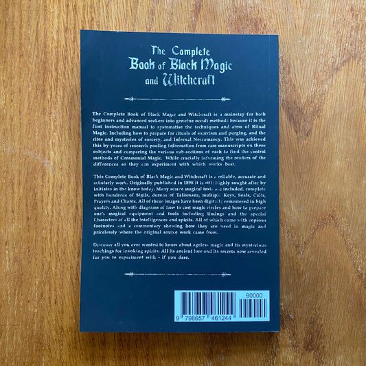 The Complete Book of Black Magic and Witchcraft: Including the rituals of Ceremonial Magic, Exorcism, True Sorcery and Infernal Necromancy Paperback – Shadow Books