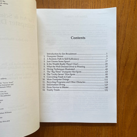 The Art & Science Of Dumpster Diving - John Hoffman