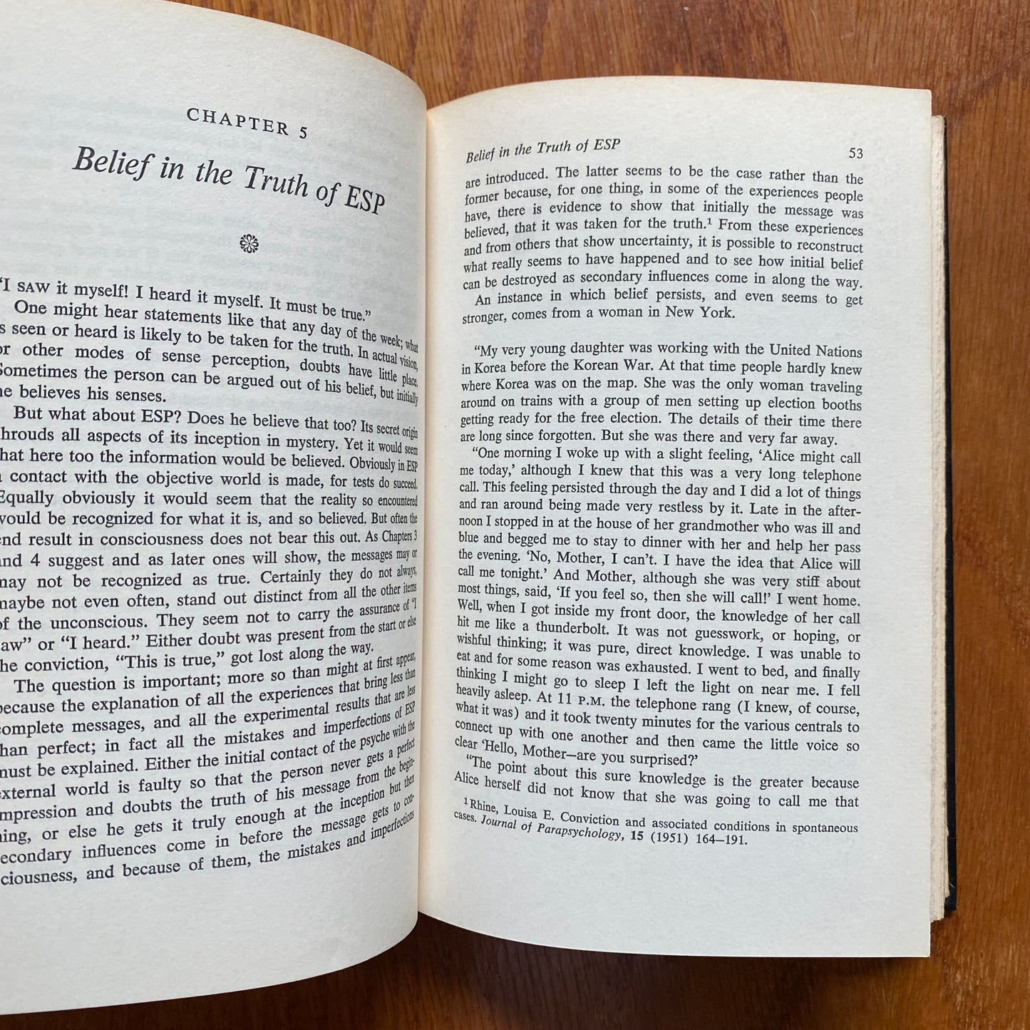 ESP In Life and Lab - Louisa E Rhine