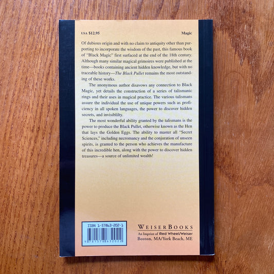 The Black Pullet - Science of Magical Talisman - Anonymous