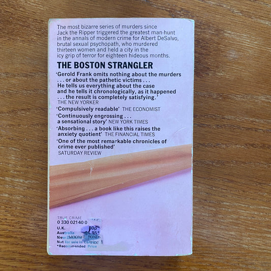 The Boston Strangler - Gerold Frank