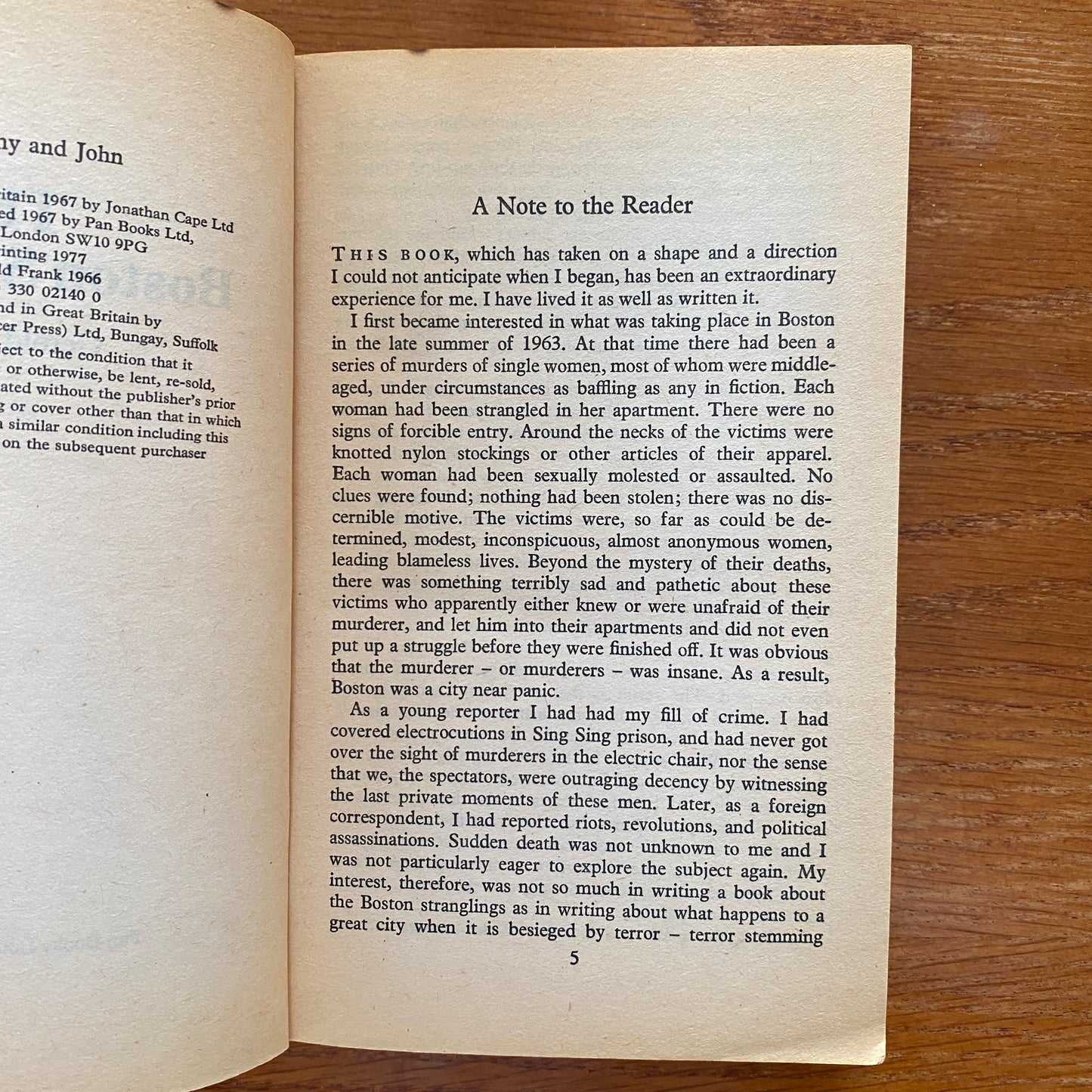 The Boston Strangler - Gerold Frank