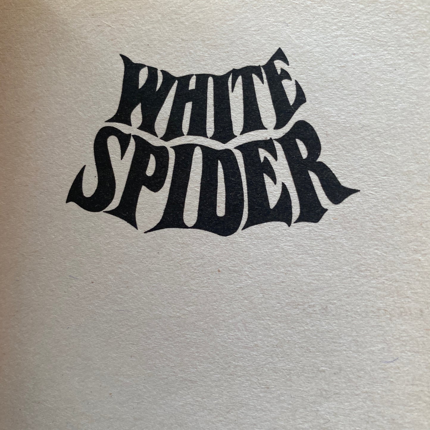 White Spider - Joyce Wolf