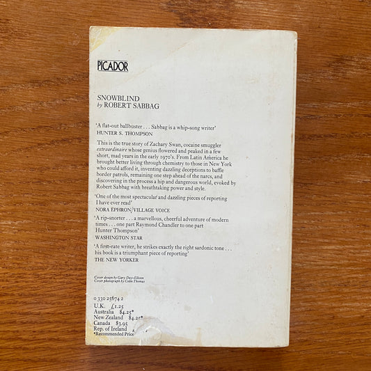 Snow Blind -  Robert Sabbag