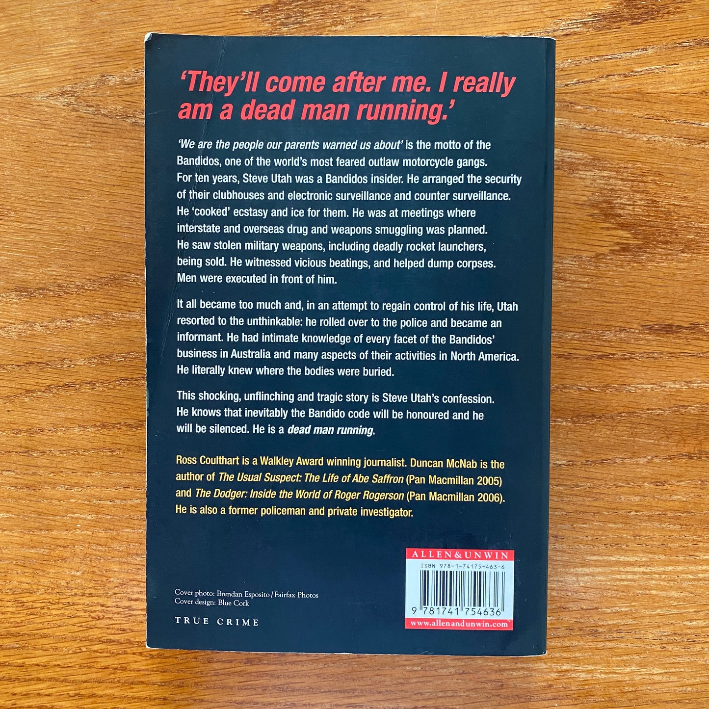Dead Man Running - Duncan McNab & Ross Coulthart