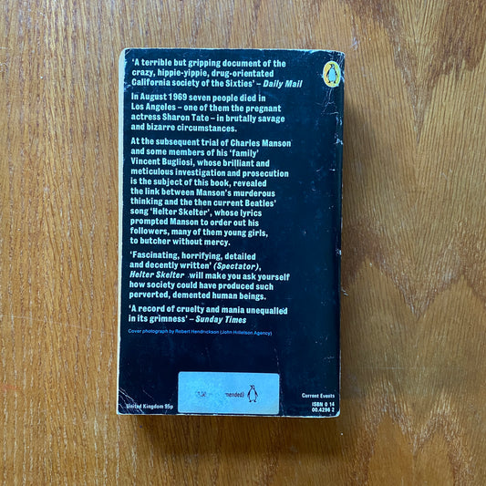 Helter Skelter - Vicent Bugliosi & Curt Gentry