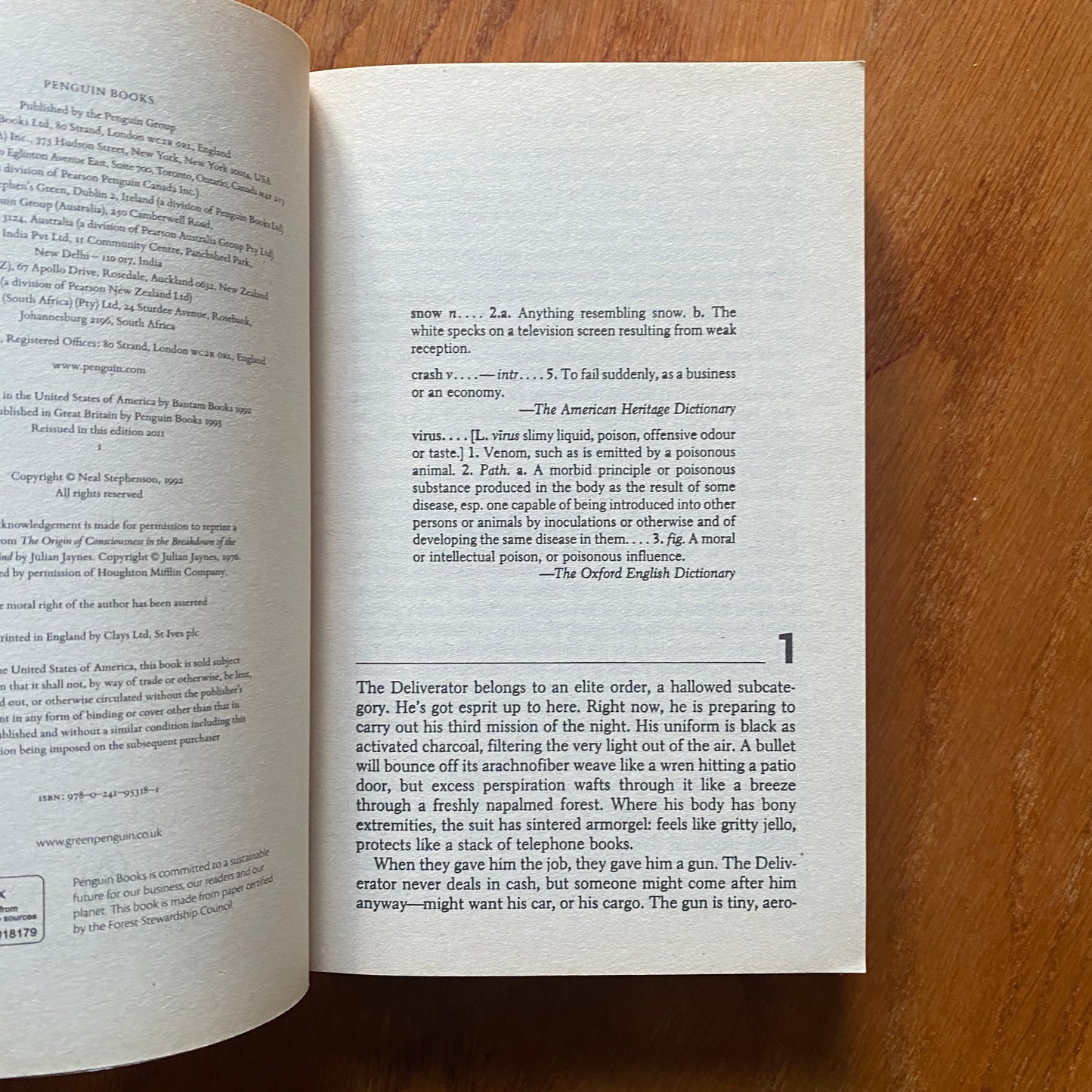 Snow Crash - Neal Stephenson