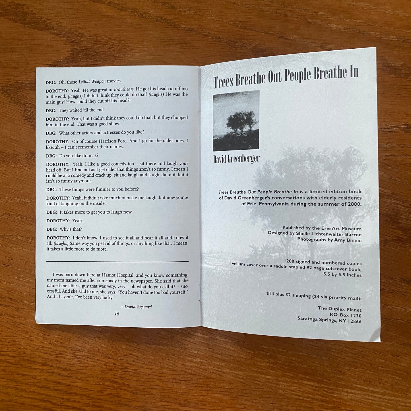 The Duplex Planet 158