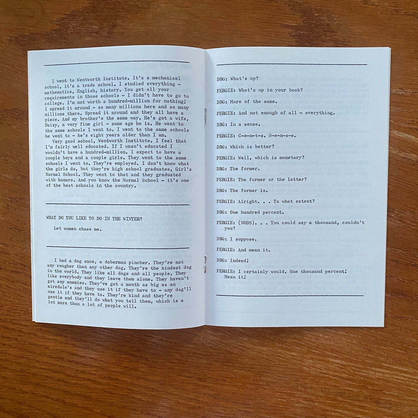 The Duplex Planet 112