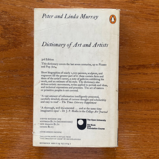 Dictionary of Art & Artists