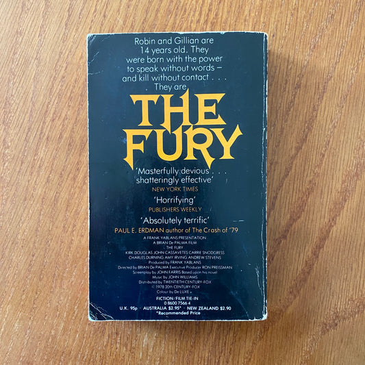 The Fury - John Farris
