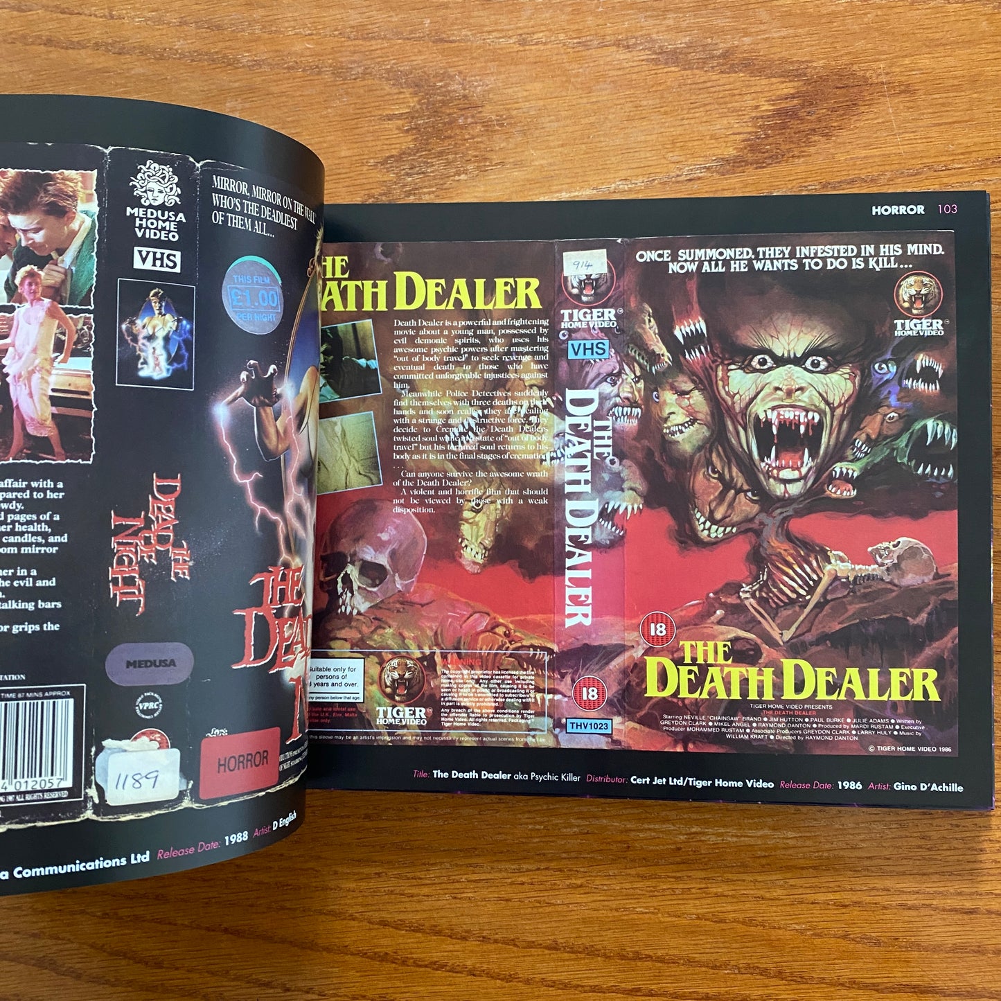 VHS Video Cover Art: 1980s to Early 1990s - Thomas Hodge