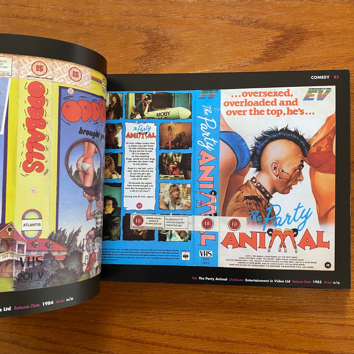 VHS Video Cover Art: 1980s to Early 1990s - Thomas Hodge