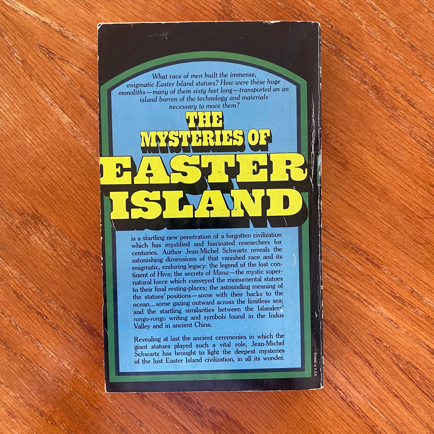 The Mysteries of Easter Island - Jean - Michael Schwartz