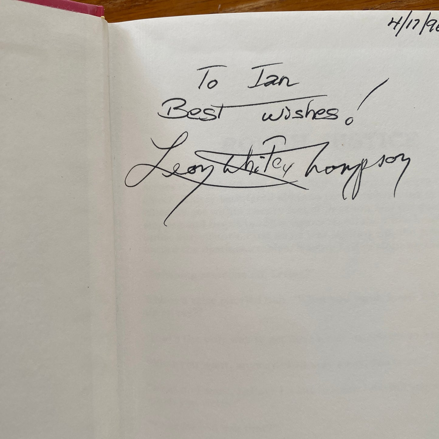 Last train To Alcatraz: The Autobiography of Leon (Whitey) Thompson, Former Alcatraz Inmate - Leon Thompson