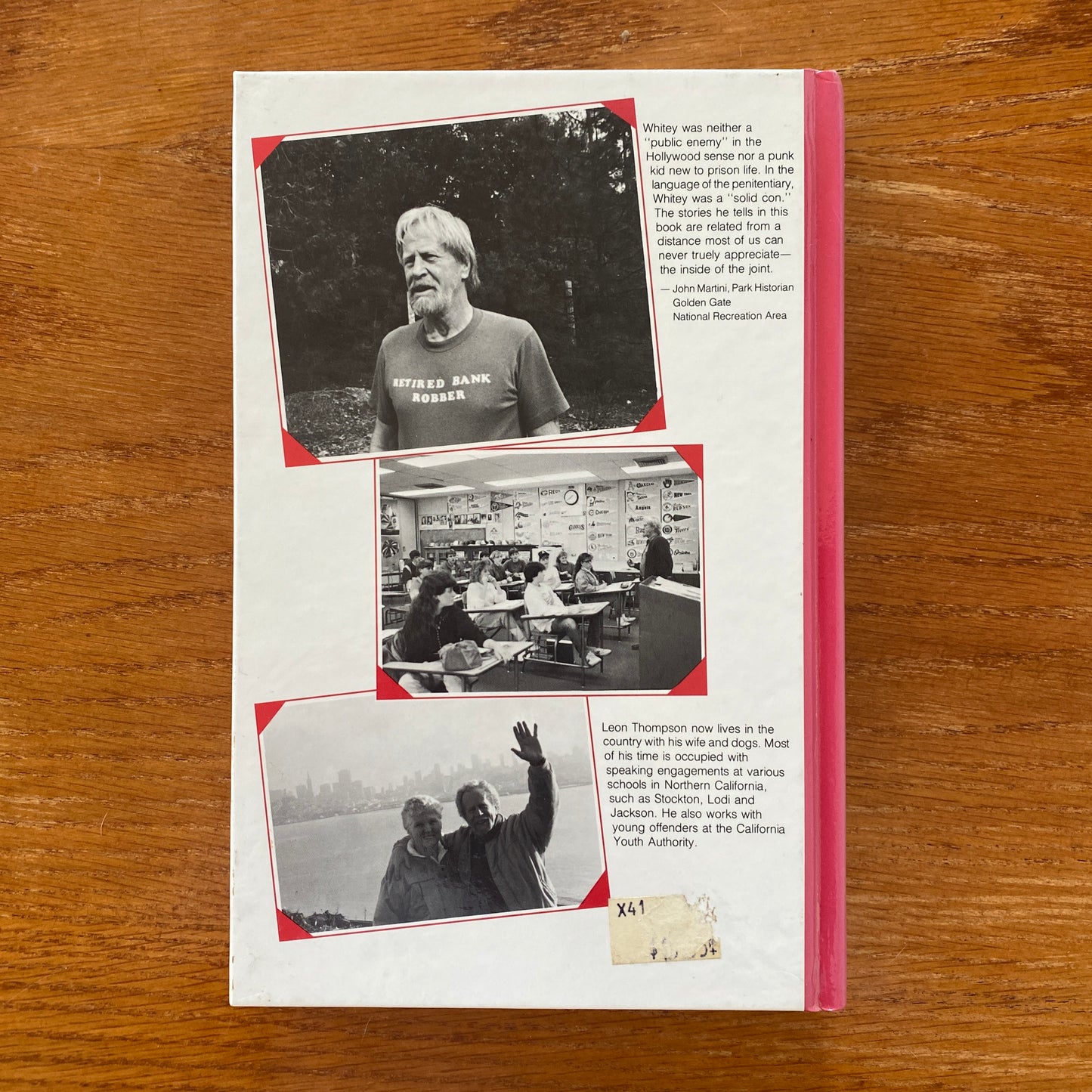 Last train To Alcatraz: The Autobiography of Leon (Whitey) Thompson, Former Alcatraz Inmate - Leon Thompson