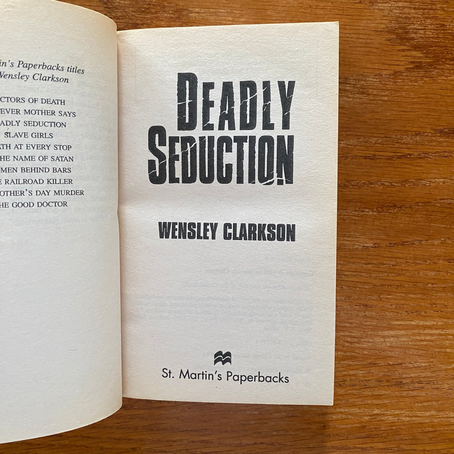 Deadly Seduction - Wensley Clarkson