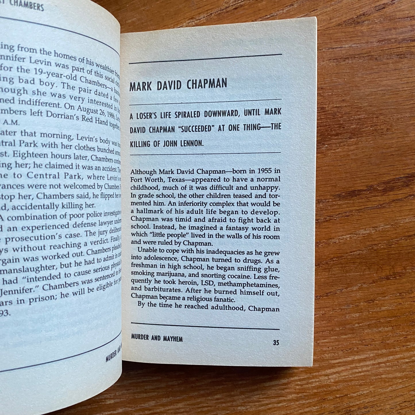 Murder and Mayhem - James Ellroy