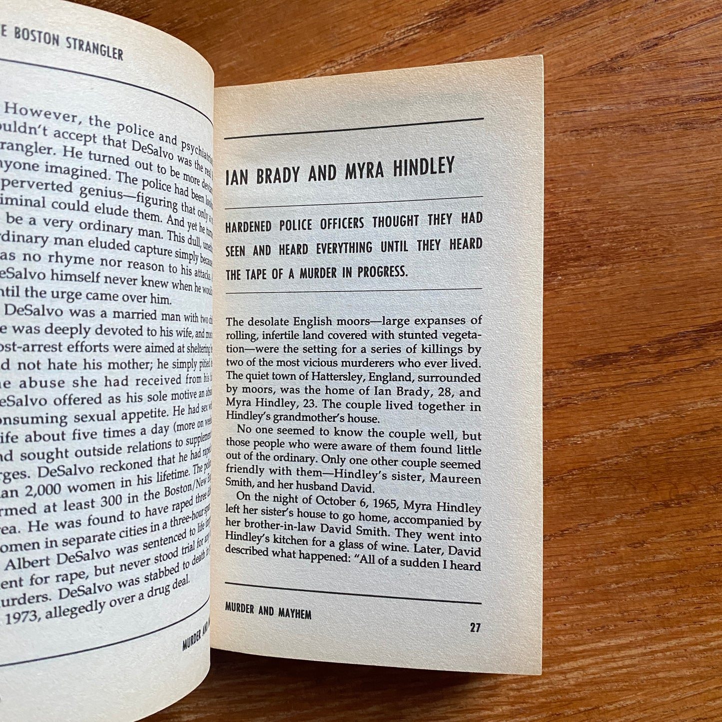 Murder and Mayhem - James Ellroy