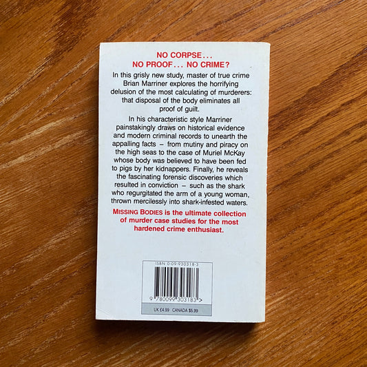 Missing Bodies - Brian Marriner